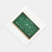 Terug naar School Science schoolbordonderwijs Servet (Hoek)