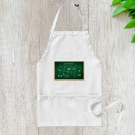 Terug naar School Science schoolbordonderwijs Standaard Schort<br><div class="desc">Maak wetenschap onderdeel van je keukenroutine met dit "Back to School Science"-schort. Met een krijtbord-stijl ontwerp vol educatieve illustraties zoals bekers,  planeten en DNA-strengen,  is het perfect voor leraren,  studenten en iedereen die van STEM en koken houdt. Geweldig voor schoolprojecten,  evenementen met een wetenschapsthema of dagelijks gebruik.</div>