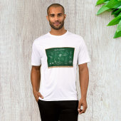 Terug naar School Science schoolbordonderwijs T-shirt