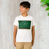 Terug naar School Science schoolbordonderwijs T-shirt