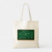 Terug naar School Science schoolbordonderwijs Tote Bag (Achterkant)