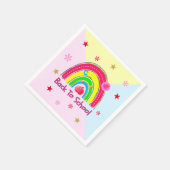 Terug naar school servet (Hoek)