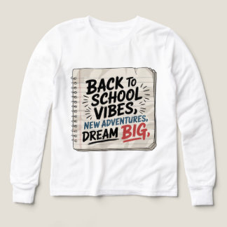 Terug naar school-sfeer – Jongens droom T-shirt