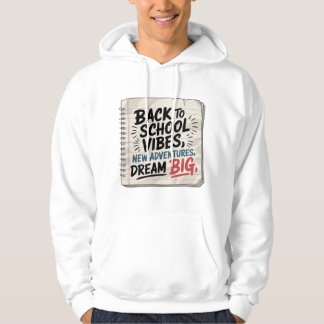 Terug naar school-sfeer – Motiverende heren T-shir Hoodie