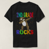 Terug naar school Shirt 2e GRADE-rotsen (Design voorkant)