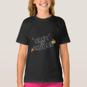 Terug naar School Shirt Funny School Bus met Crown (Voorkant)