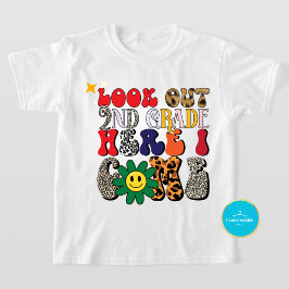Terug naar School Shirt | Kijk uit 2e klas T-shirt
