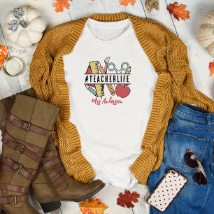 Terug naar School Shirten voor Leraren #teacherlif T-shirt