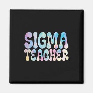 Terug naar school Sigma Teacher Meme Lovers Humor  Magneet