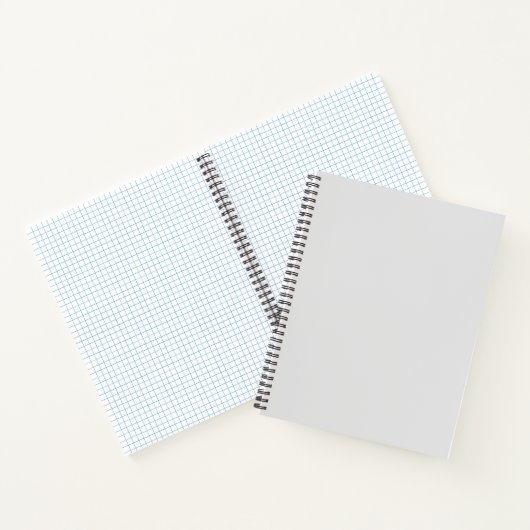 Terug naar school Simple Light Grey Authority® Notitieboek (Binnen)