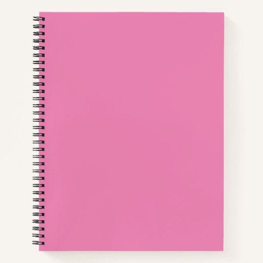 Terug naar School Simple Pink Authority® Notitieboek (Voorkant)