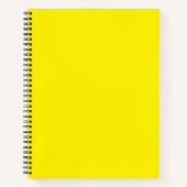 Terug naar School Simple Yellow Authority® Notitieboek (Voorkant)