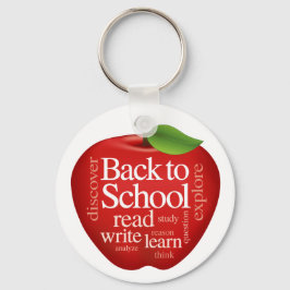 Terug naar School Sleutelhanger