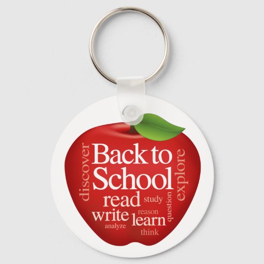 Terug naar School Sleutelhanger (Voorkant)