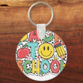 terug naar school sleutelhanger (Voorkant)