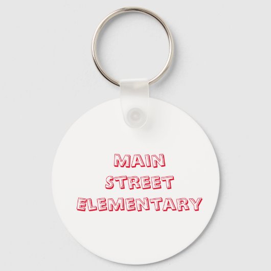 TERUG NAAR SCHOOL SLEUTELHANGER (Achterkant)