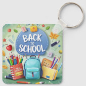 Terug naar school - Sleutelhangers op maat (Achterkant)