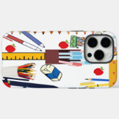 Terug naar school Smartphone Hoesje met Studie (Achterkant (horizontaal))