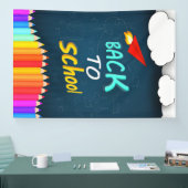 Terug naar school spandoek (Beurs)