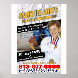 terug naar school speciaal poster