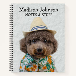 Terug naar school Speelgoed Poodle notitieboek