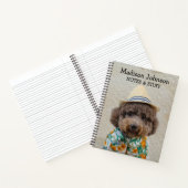 Terug naar school Speelgoed Poodle notitieboek (Binnen)