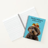 Terug naar school Speelgoed Poodle notitieboek (Binnen)