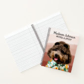 Terug naar school Speelgoed Poodle notitieboek (Binnen)