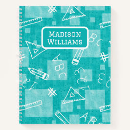 Terug naar school Spiraal Notebook voor Kinderen Notitieboek