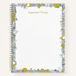 Terug naar school | Spiraalnotitieboek voor lerare Notitieboek