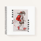 Terug naar school Spiral Notitieboek (Voorkant)