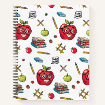 Terug naar School Spiral Notitieboek: Leuk en kleu