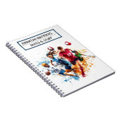 Terug naar school sport Spiral Foto Notitieboek (Rechterzijde)