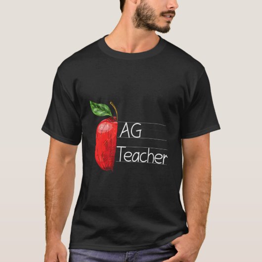 Terug naar School Squad 1e dag van AG Teacher Matc T-shirt (Voorkant)