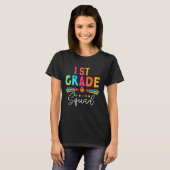 Terug naar School Squad Kleding 1e klas Leraar & S T-shirt (Voorkant volledig)