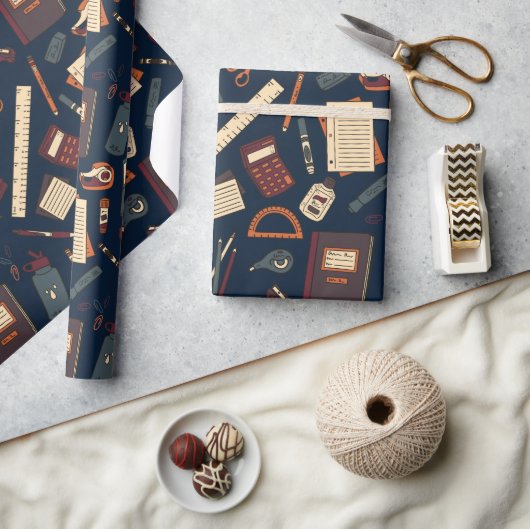 TERUG NAAR SCHOOL - Steampunk Gothic Palette (DARK Cadeaupapier (Crafts)