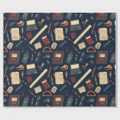 TERUG NAAR SCHOOL - Steampunk Gothic Palette (DARK Cadeaupapier (Vlak)