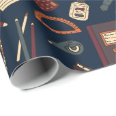 TERUG NAAR SCHOOL - Steampunk Gothic Palette (DARK Cadeaupapier (Rol Hoek)