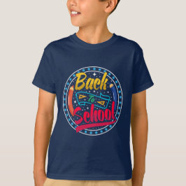Terug naar school. Sterren en schitteringen. T-shirt