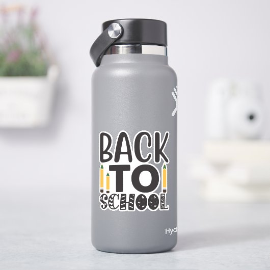 Terug naar School Sticker (HydroFlask)