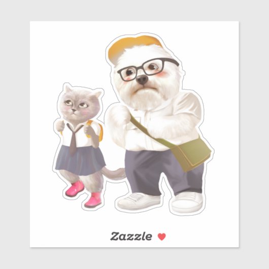 Terug naar School Sticker (Vel)