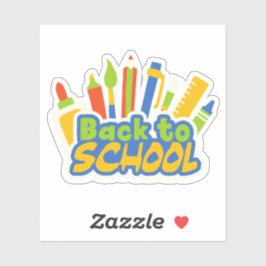 Terug naar School Sticker