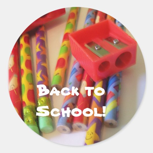 terug naar school stickers (Voorkant)