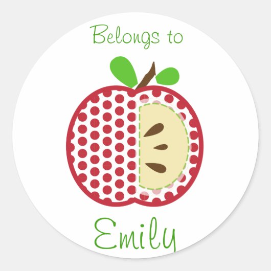 Terug naar School Stickers (Behoort tot) (Voorkant)