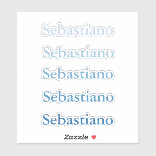 Terug naar School stickers Powder Blue Name sticke (Vel)