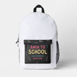 Terug naar school Stijlvolle schooltas - Perfect v Bedrukte Rugzak
