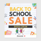 Terug naar school STIKERS Sticker (Vel)