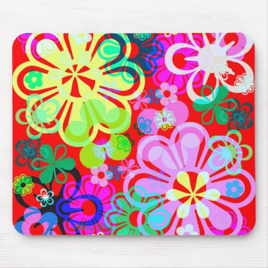 TERUG NAAR SCHOOL - STROOM PSYCHEDELIC MOUSEPAD MUISMAT (Voorkant)