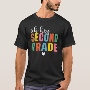 Terug naar school Studenten Leraar Oh Hey 2e Tweed T-shirt