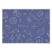 Terug naar school studiebenodigdheden, terug naar foto afdruk (Voorkant)